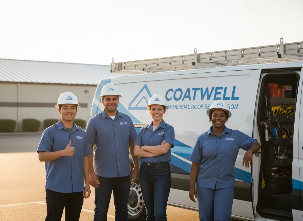 Commercial roof coating company in Waveland, MS